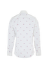 Gucci Love Full Print Shirt, &pound;280, Clothing, White, Cotton, Back view