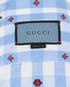 Gucci Bee Shirt, &pound;280, Clothing, Blue, Cotton, Other view