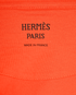 Hermes Embroidered Logo T-Shirt, &pound;275, Clothing, Orange, Cotton, Other view