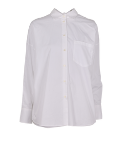 Valentino Back-Tie Shirt, Cotton, White, UK 8, 3*