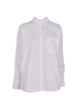 Valentino Back-Tie Shirt, &pound;110, Clothing, White, Cotton, Front view