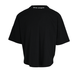 Palm Angels Logo T-shirt, Mens, Cotton, Black, Sz S, 2*