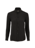 Saint Laurent Polka Dot Shirt, &pound;150, Clothing, Black, Silk, Front view
