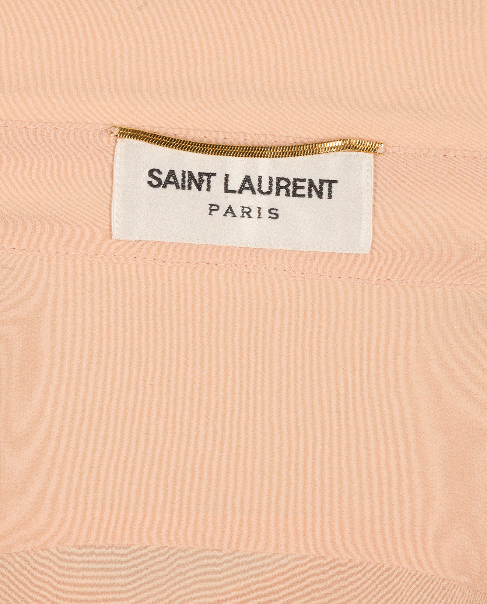 Saint Laurent 2017 Button-Up Shirt, &pound;175, Clothing, Pink, Silk, Other view