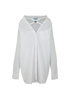 Prada Poplin Shirt, &pound;220, Clothing, White, Cotton, Front view