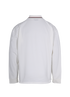Miu Miu Long Sleeve Polo, &pound;320, Clothing, White, Cotton, Back view