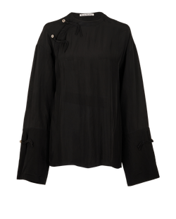 Acne Studios Blouse, Viscose, Black, UK8, 3*