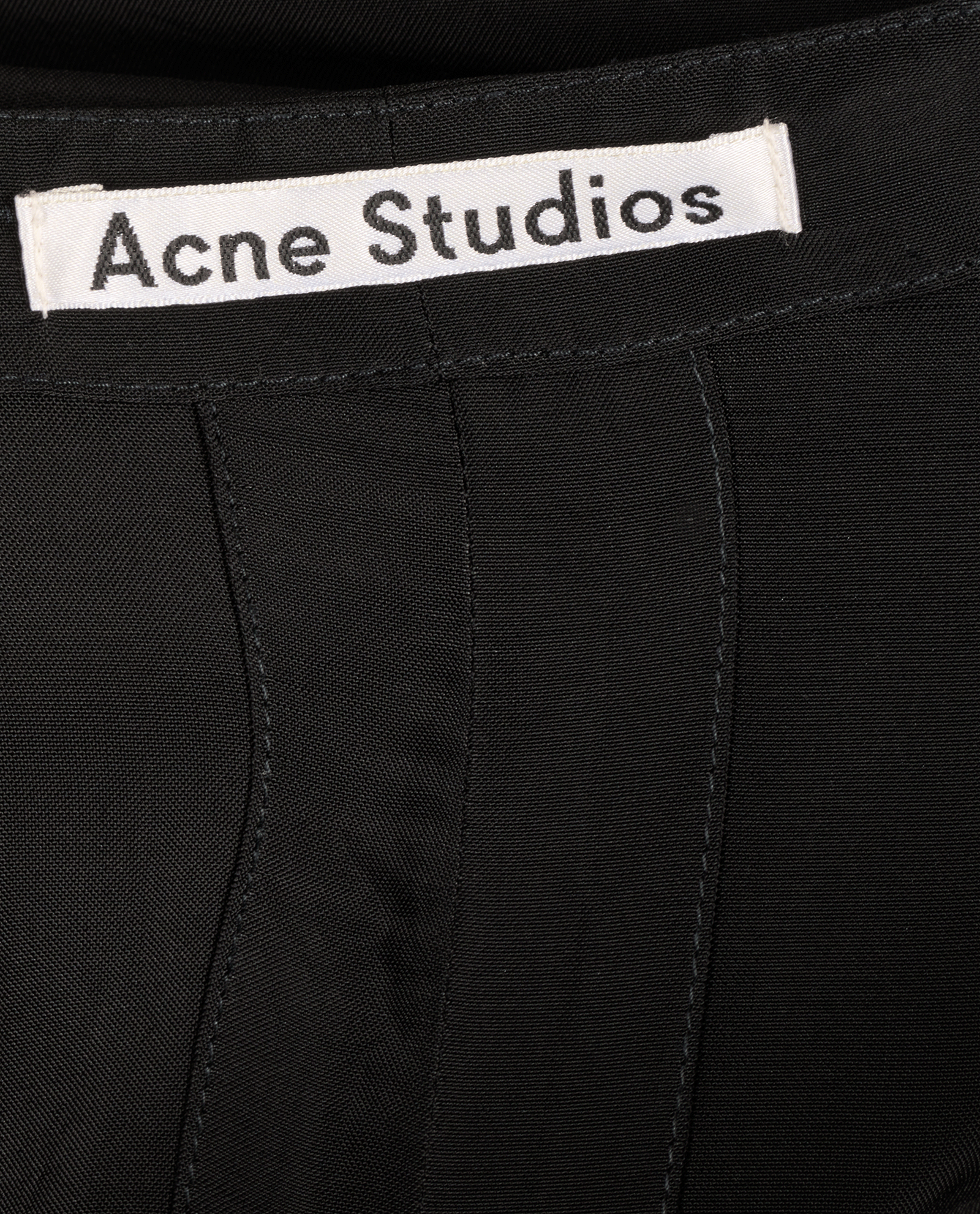 Acne Studios Blouse, &pound;95, Clothing, Black, Viscose, Other view