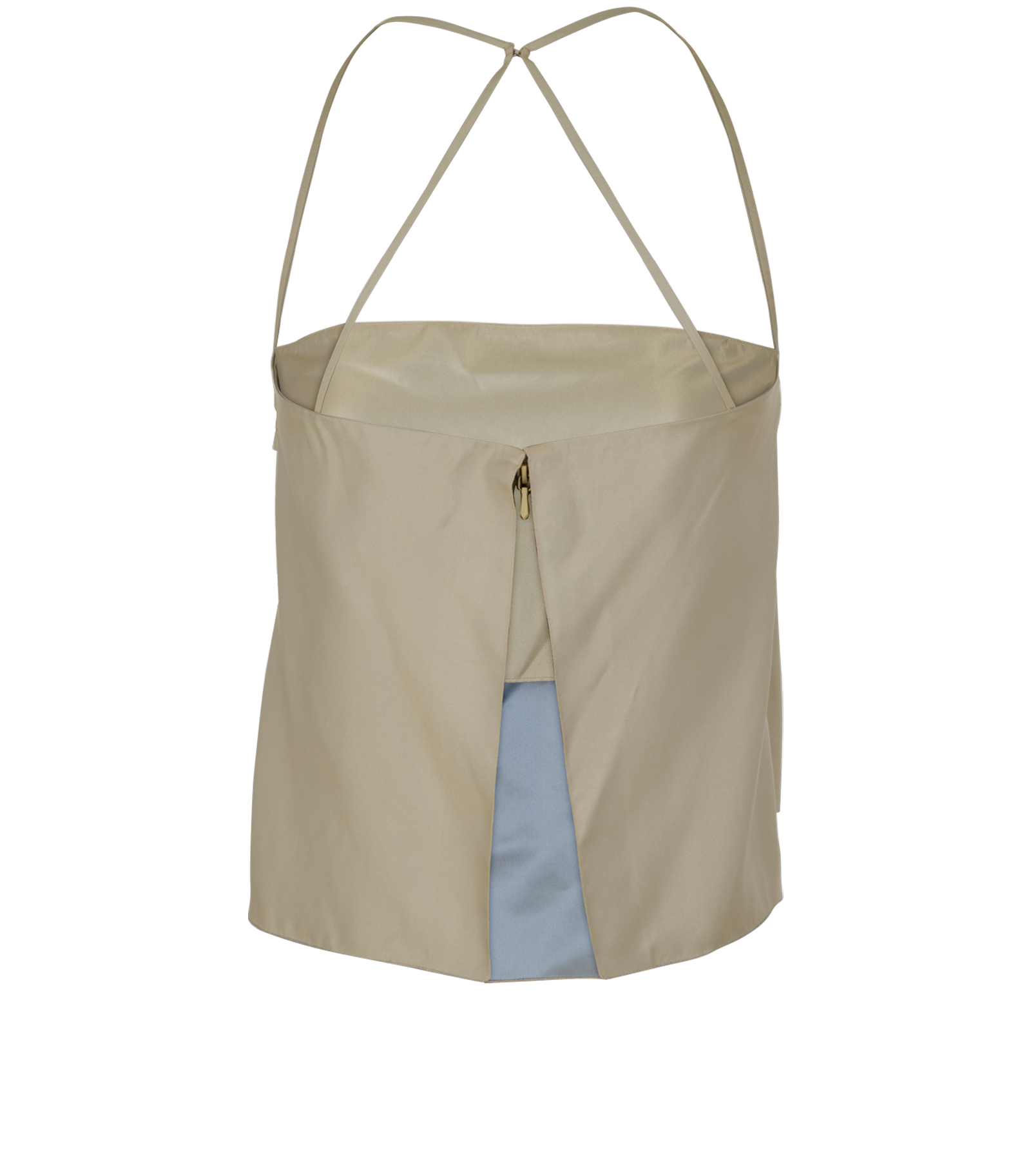 Chanel 00C Top, &pound;295, Clothing, Green, Acetate/Silk, Back view