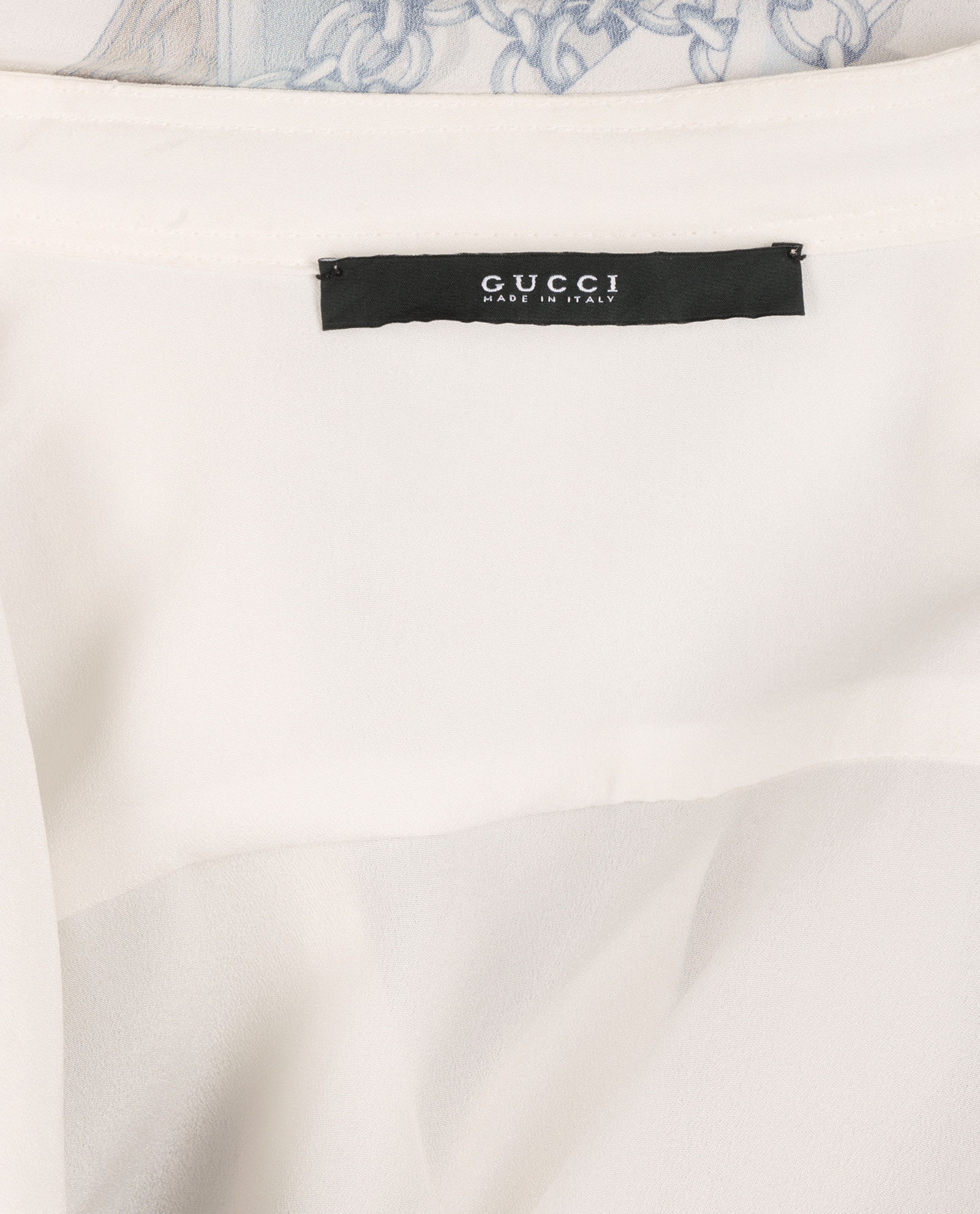 Gucci Printed Shirt, &pound;130, Clothing, Brown/White, Silk, Other view