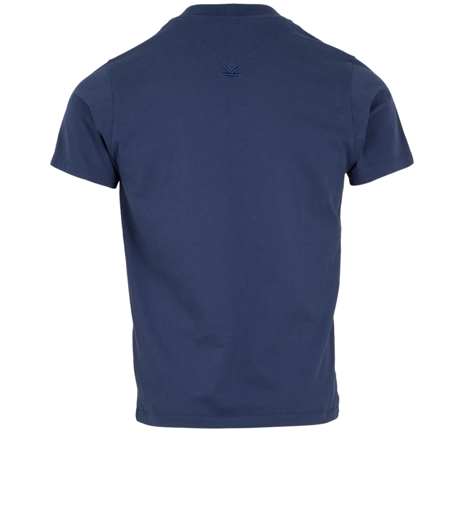 Kenzo Logo T-Shirt, &pound;70, Clothing, Blue, Cotton, Back view