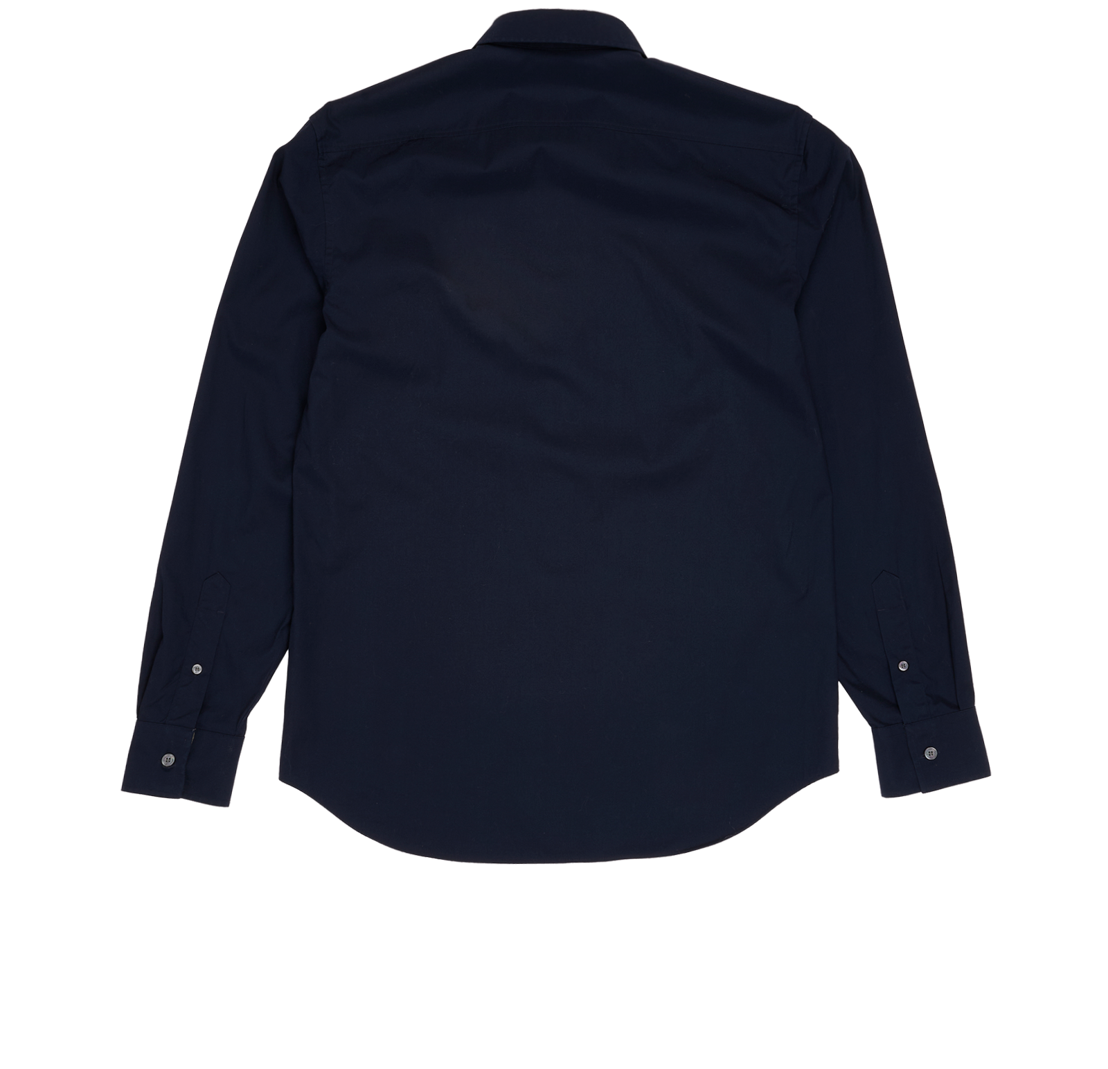 Burberry EKD Shirt, &pound;130, Clothing, Navy, Cotton, Back view