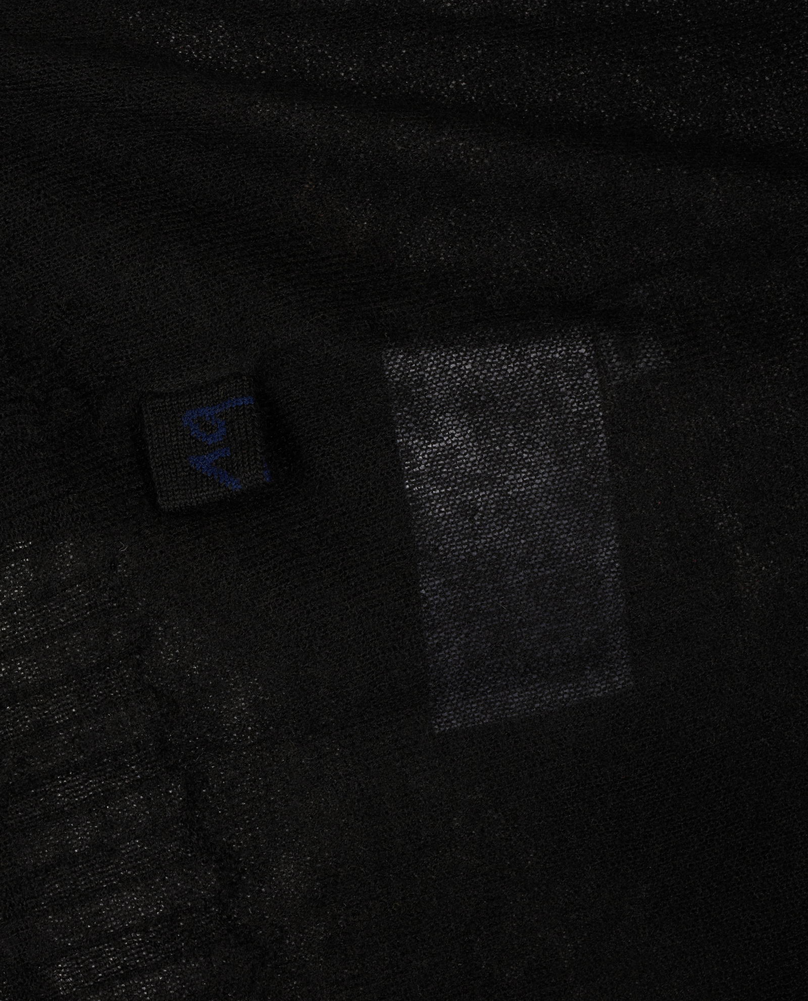 Bottega Veneta Icon Super Fine Top, &pound;140, Clothing, Black, Cashmere, Other view