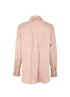Victoria Beckham Floral Jacquard Shirt, &pound;170, Clothing, Pink, Viscose, Back view