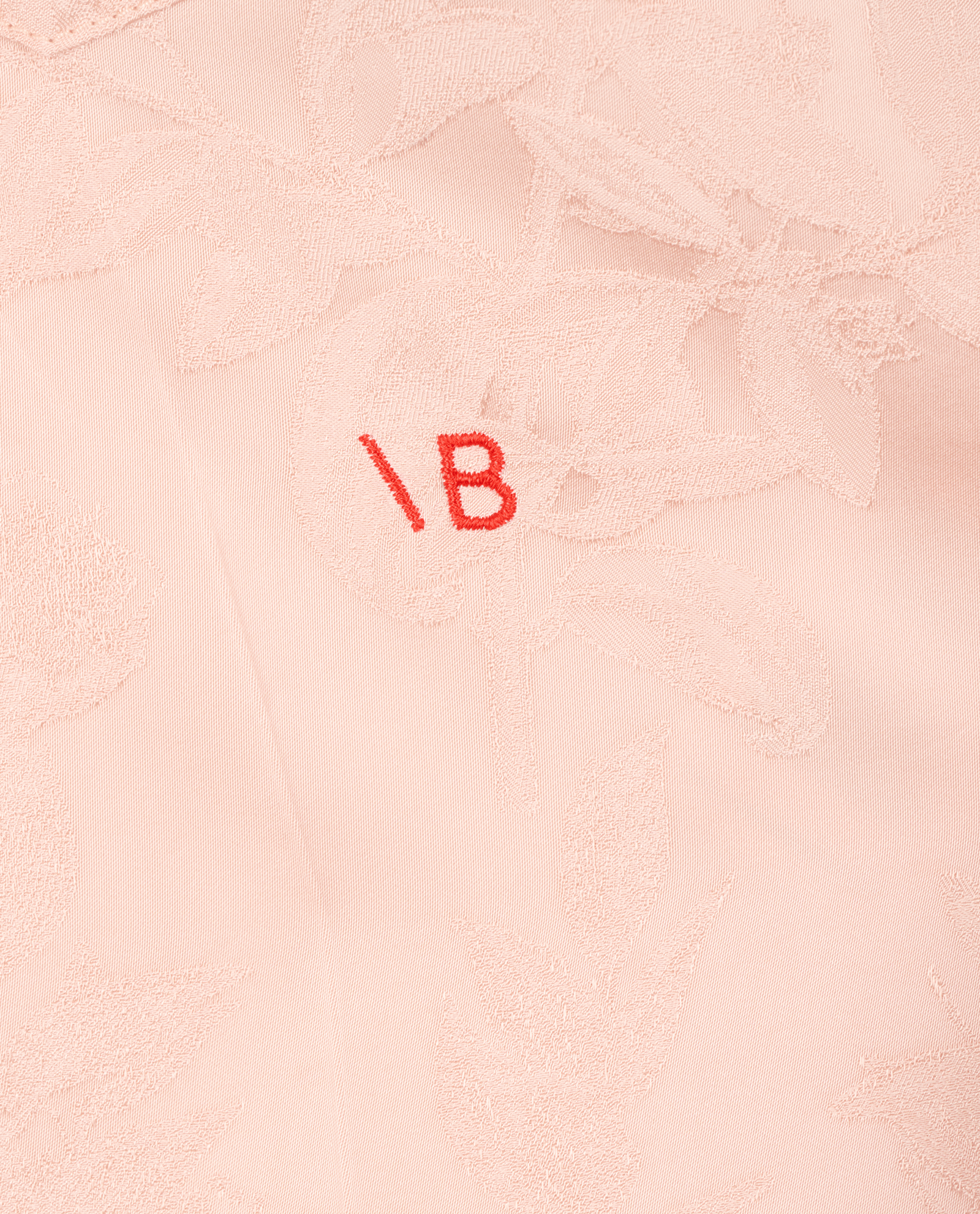 Victoria Beckham Floral Jacquard Shirt, &pound;170, Clothing, Pink, Viscose, Other view