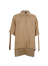 Loewe Paula's Ibiza Shirt, &pound;250, Clothing, Brown, Linen, Front view