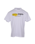 Palm Angels Spray Logo T-Shirt, &pound;120, Clothing, White, Cotton, Front view