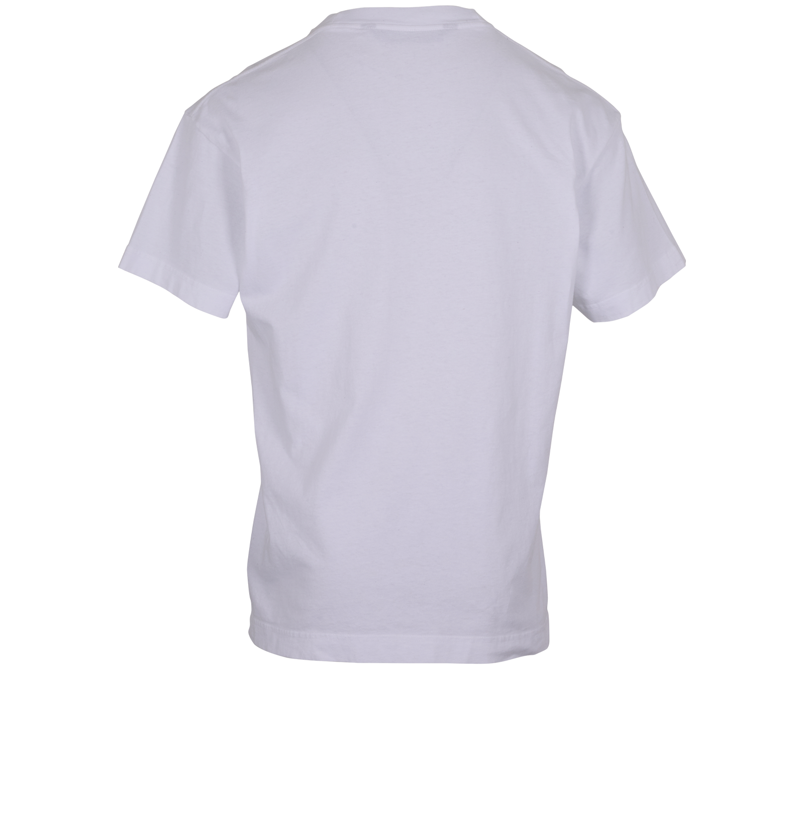 Palm Angels Spray Logo T-Shirt, &pound;120, Clothing, White, Cotton, Back view