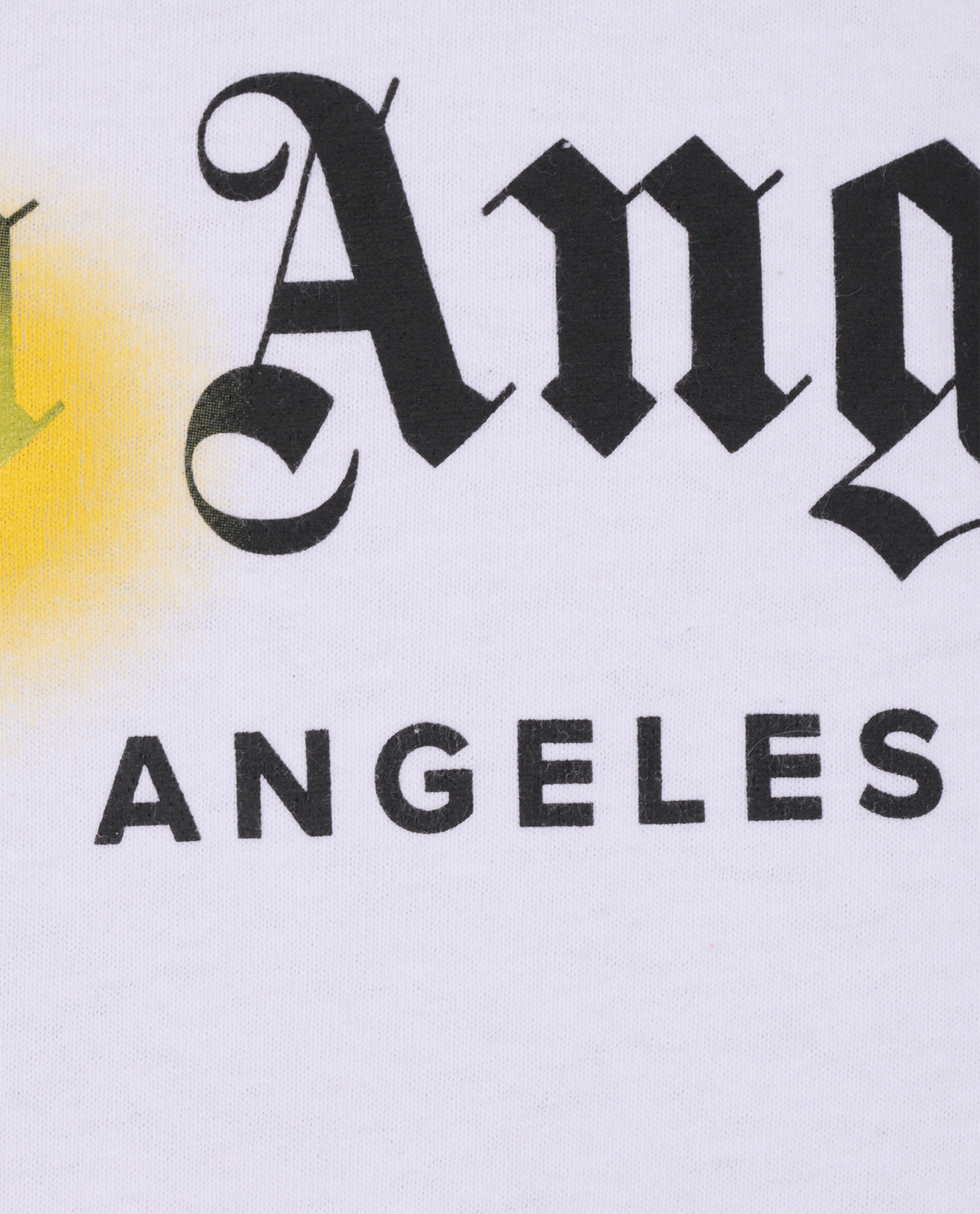 Palm Angels Spray Logo T-Shirt, &pound;120, Clothing, White, Cotton, Other view