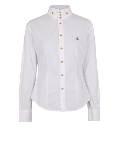 Vivienne Westwood Krall Shirt, &pound;90, Clothing, White, Cotton, Front view