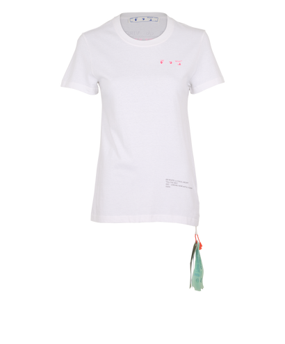 Off-White X End Clothing Special Edition T-Shirt, &pound;80, Clothing, White, Cotton, Front view