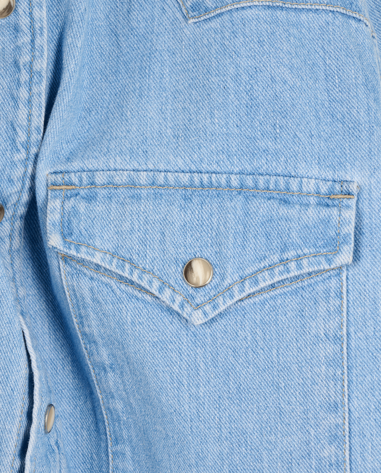 Celine Button-Up Shirt, &pound;320, Clothing, Blue, Cotton, Other view