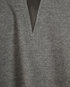 Fendi Tweed Contrast Sleeveless Top, &pound;90, Clothing, Black/Grey, Wool, Other view