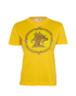 Hermes Printed T-Shirt, &pound;150, Clothing, Yellow, Cotton, Front view