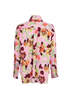 Victoria Beckham Floral Shirt, &pound;80, Clothing, Pink, Viscose, Back view