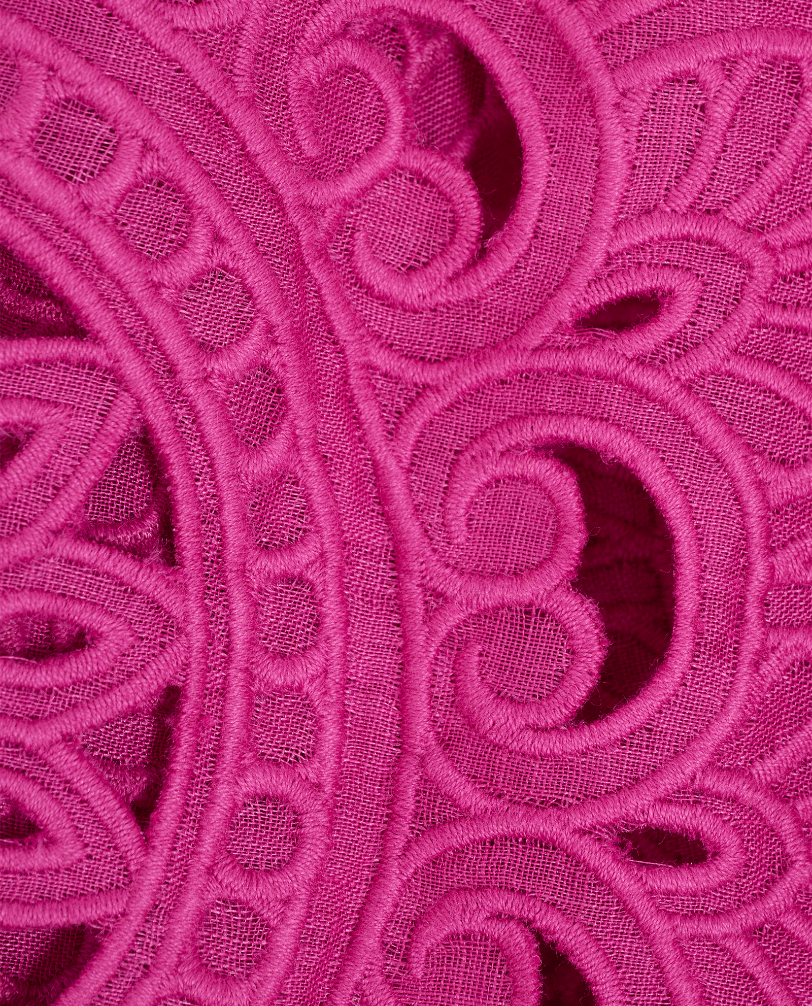 Zimmermann Teddy Scallop Tie Top, &pound;110, Clothing, Pink, Cotton/Linen, Other view