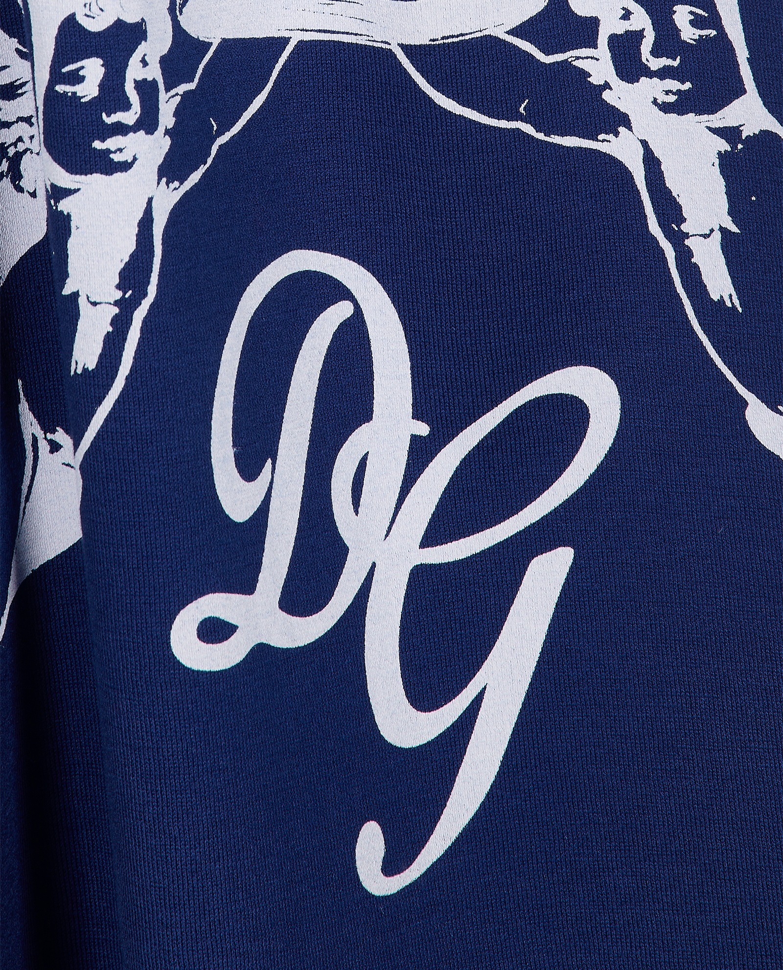 Dolce & Gabbana King Of My Life T-Shirt, &pound;150, Clothing, Blue, Cotton, Other view