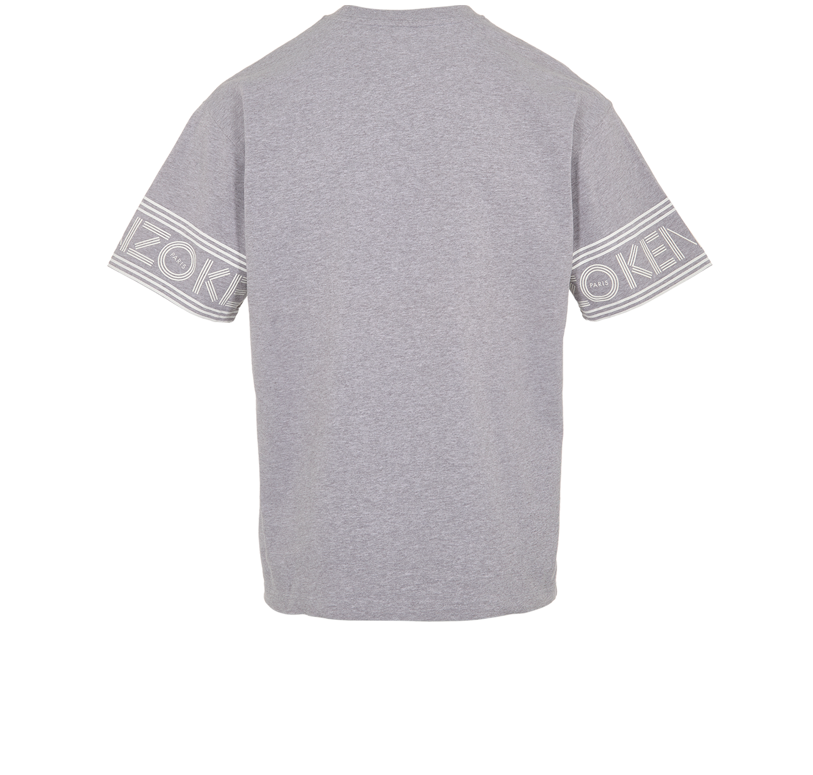 Kenzo Logo Printed Sleeves T-Shirt, &pound;60, Clothing, Grey, Cotton, Back view