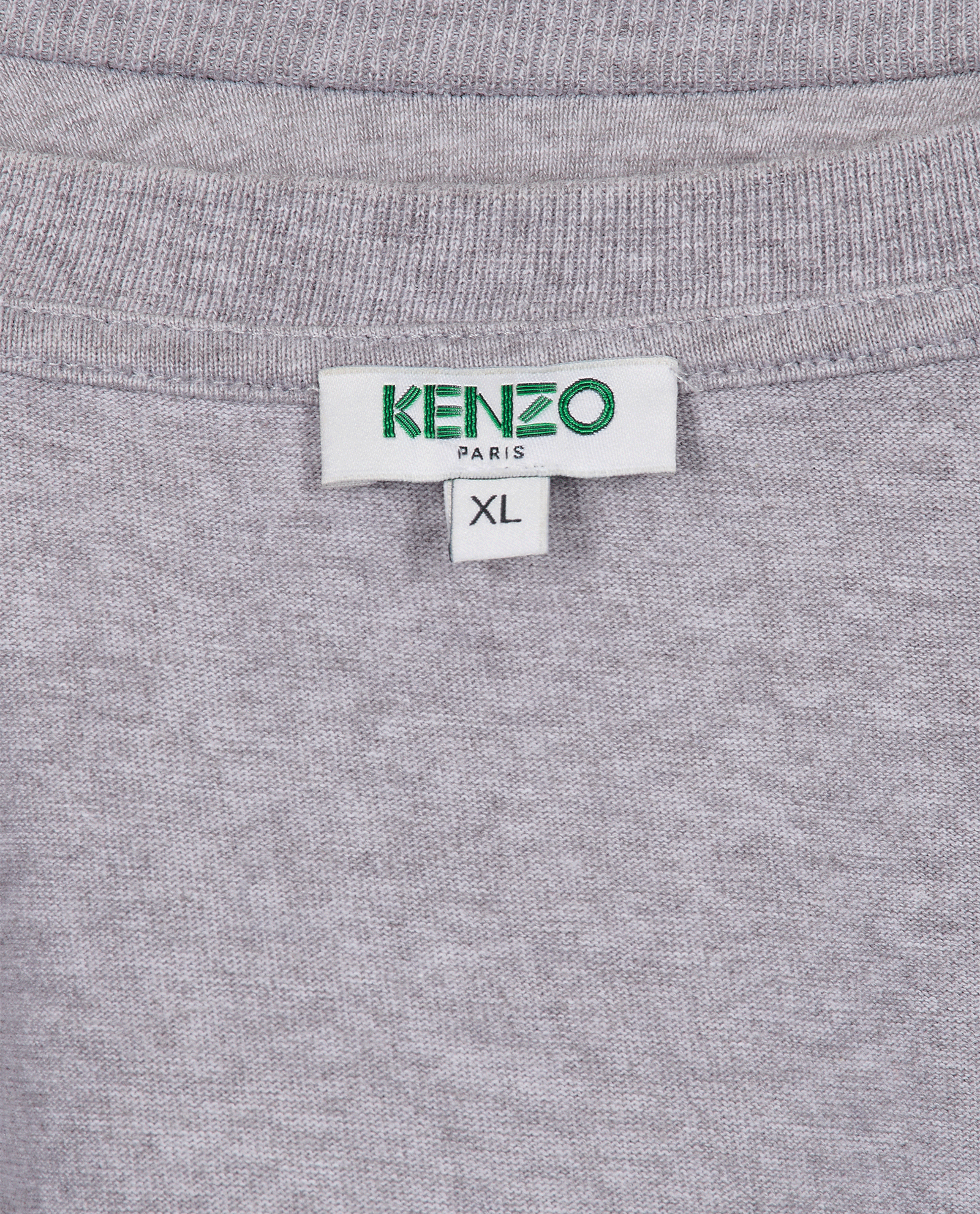 Kenzo Logo Printed Sleeves T-Shirt, &pound;60, Clothing, Grey, Cotton, Other view