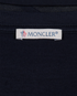 Moncler Logo Patch T-Shirt, &pound;110, Clothing, Navy, Cotton, Other view
