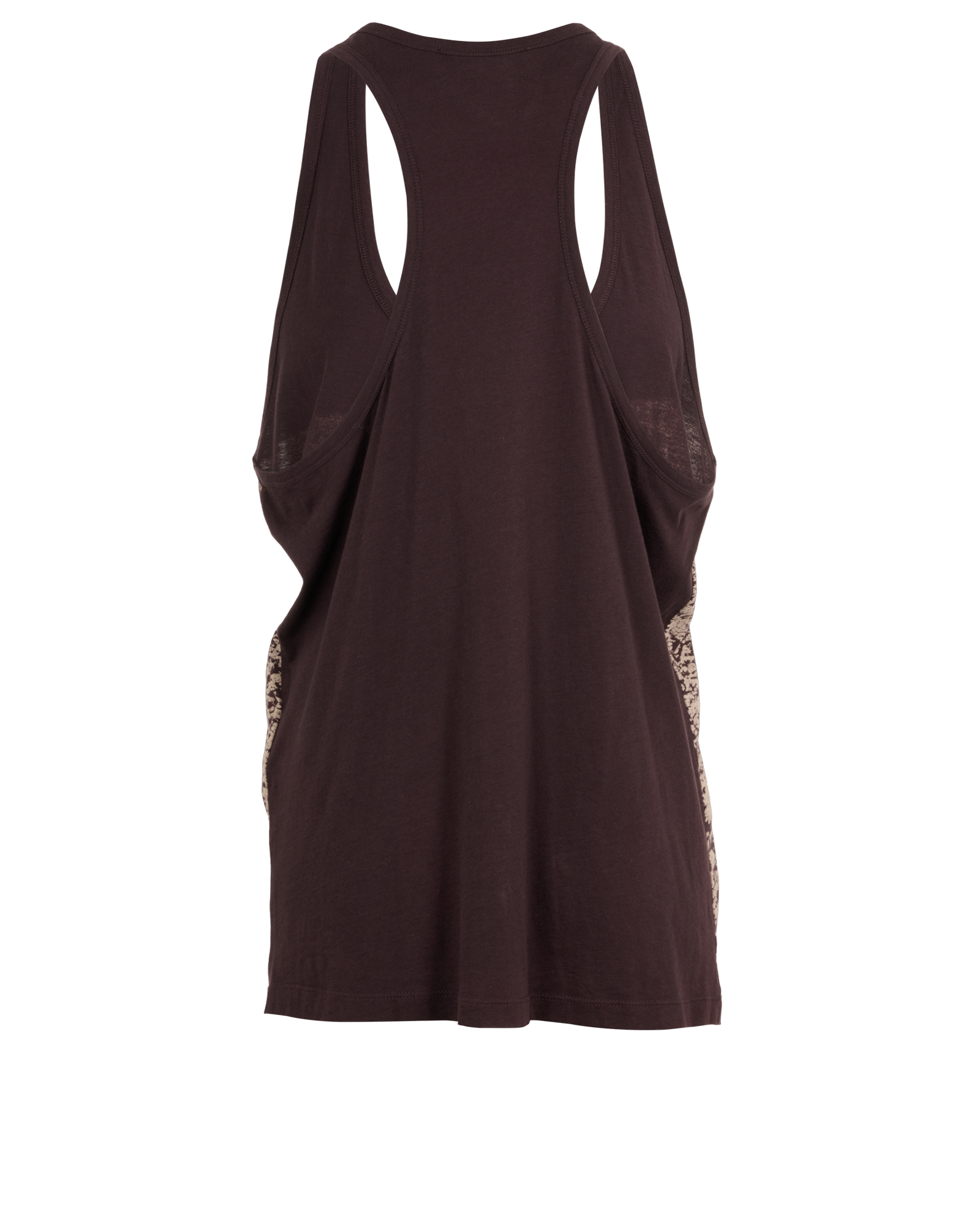 Stella McCartney Horse Print Tank Top, &pound;180, Clothing, Brown, Cotton, Back view