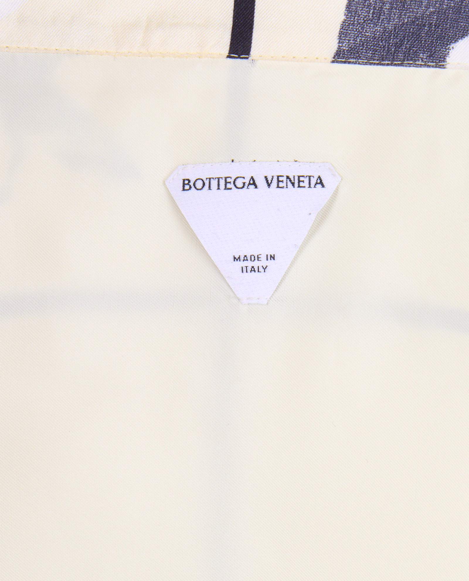 Bottega Veneta Pelican Print Shirt, &pound;220, Clothing, Cream, Silk, Other view