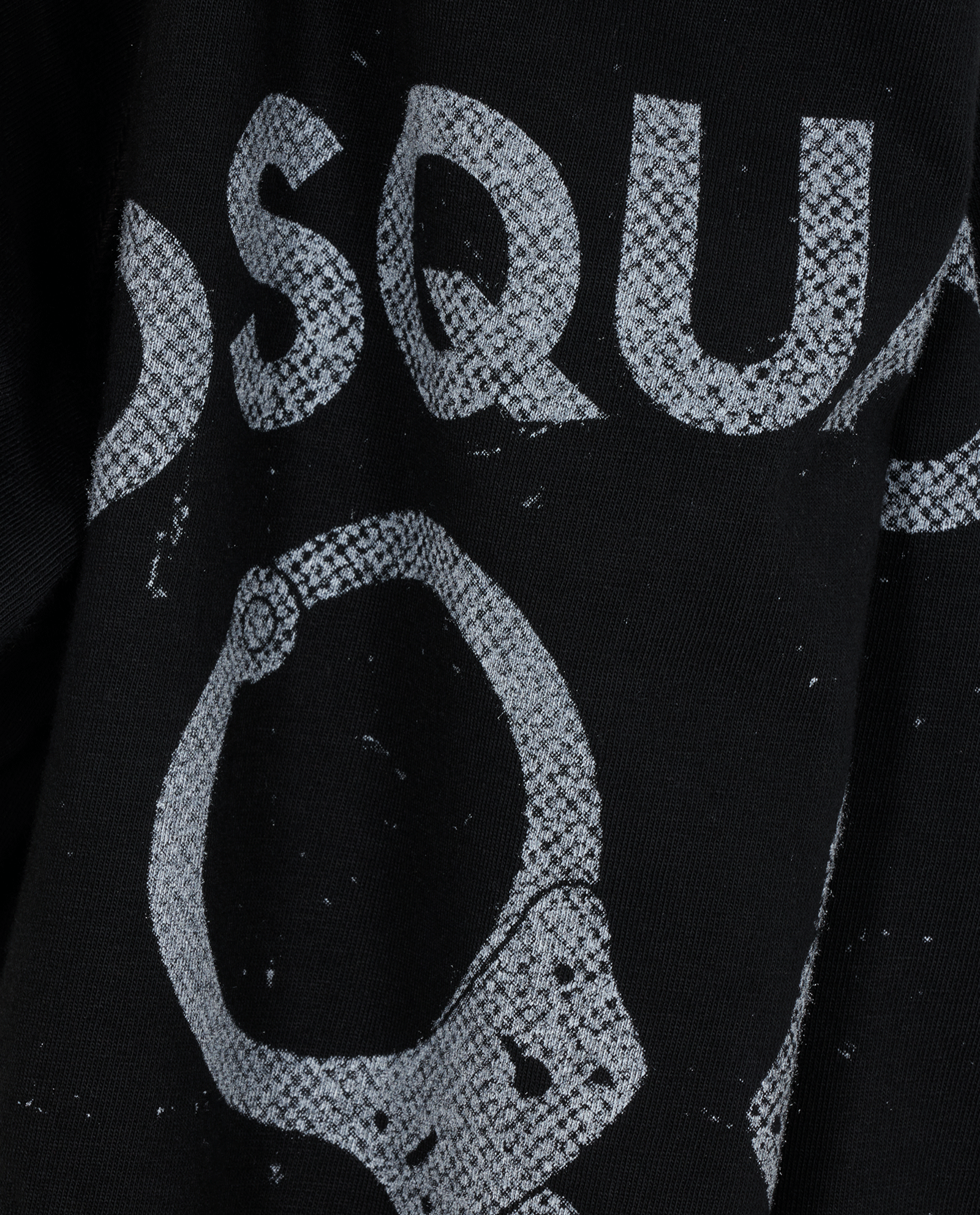 Dsquared2 Handcuffs T-shirt, &pound;50, Clothing, Black, Cotton, Other view