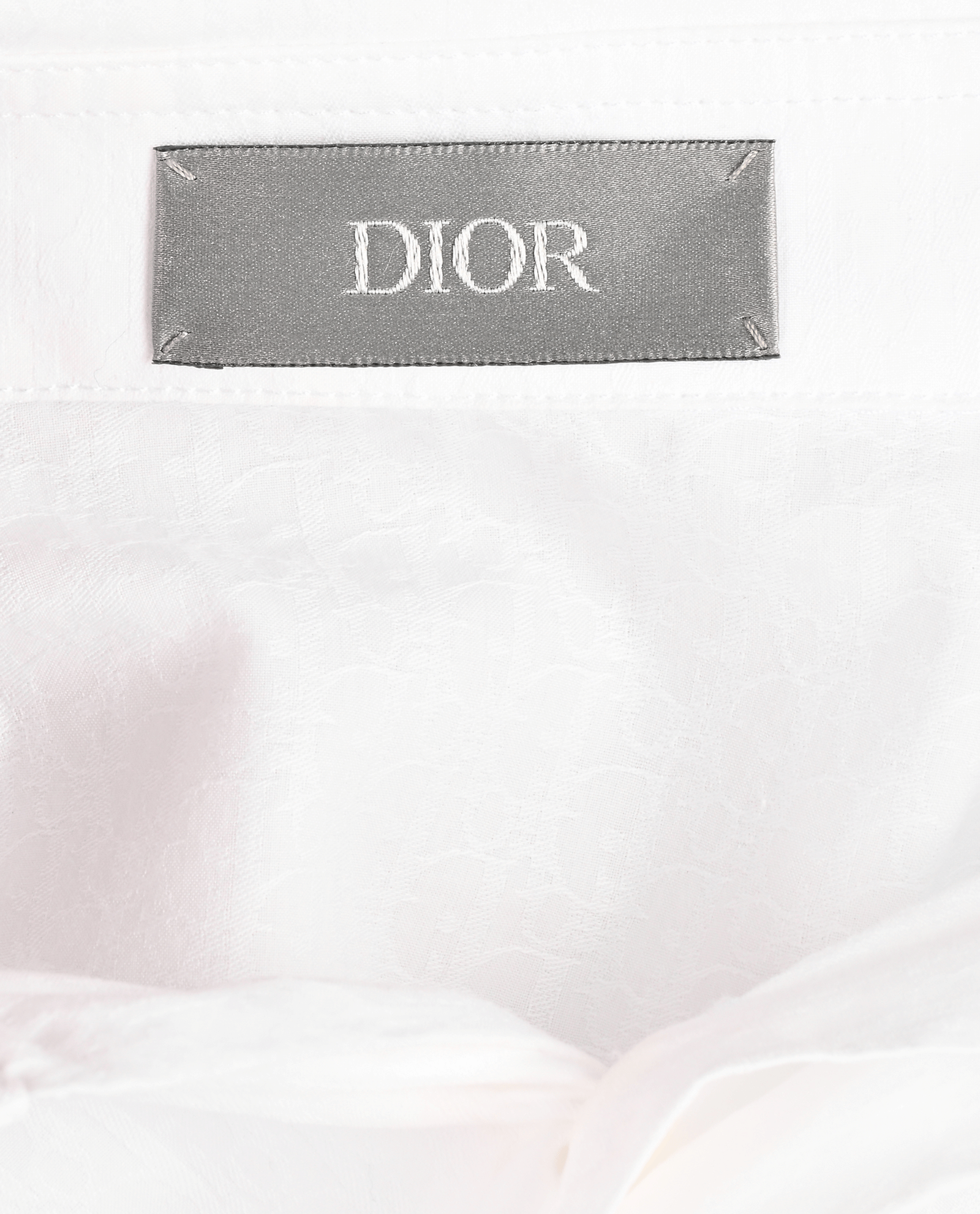 Christian Dior Oblique Shirt, &pound;230, Clothing, White, Cotton, Other view