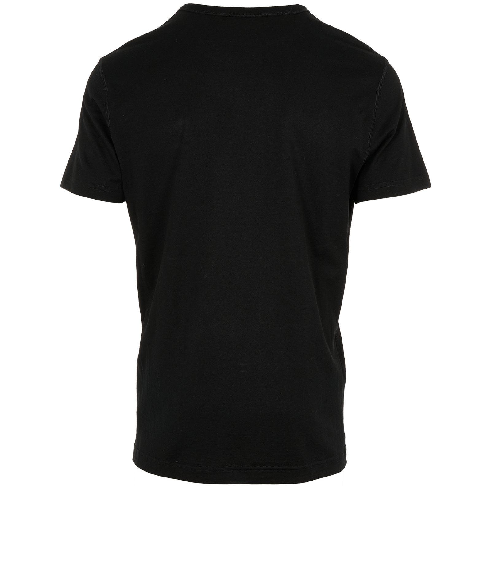 Dolce & Gabbana Logo T-Shirt, &pound;140, Clothing, Black, Cotton, Back view