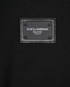 Dolce & Gabbana Logo T-Shirt, &pound;140, Clothing, Black, Cotton, Other view