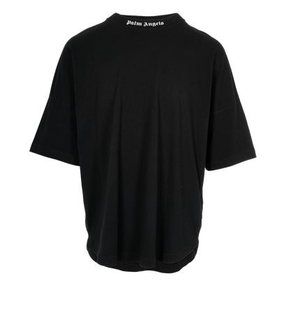 Palm Angels Logo T-Shirt, &pound;90, Clothing, Black, Cotton, Front view