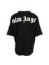 Palm Angels Logo T-Shirt, &pound;90, Clothing, Black, Cotton, Back view