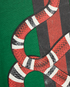 Gucci Snake Print T-Shirt, &pound;140, Clothing, Green, Cotton, Other view