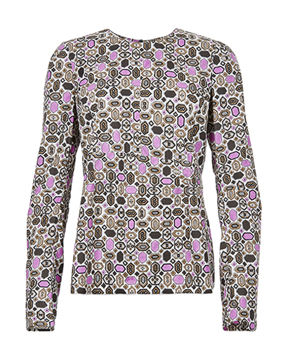 Marni Patterned Top, front view