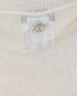 Chanel Sheer Knit Top, &pound;390, Clothing, Cream, Silk, Other view