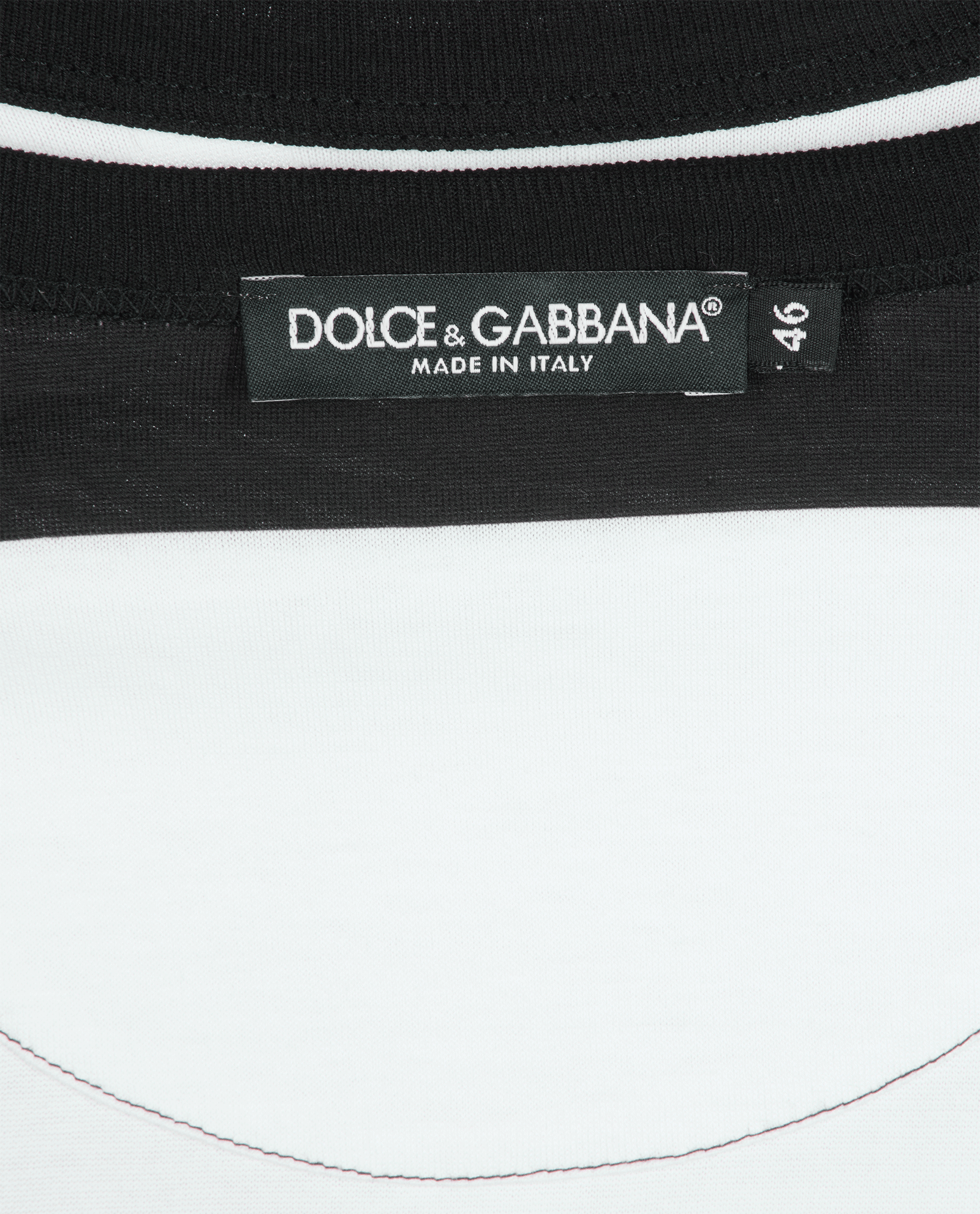 Dolce & gabbana T-shirt, &pound;110, Clothing, Black/White, Cotton, Other view