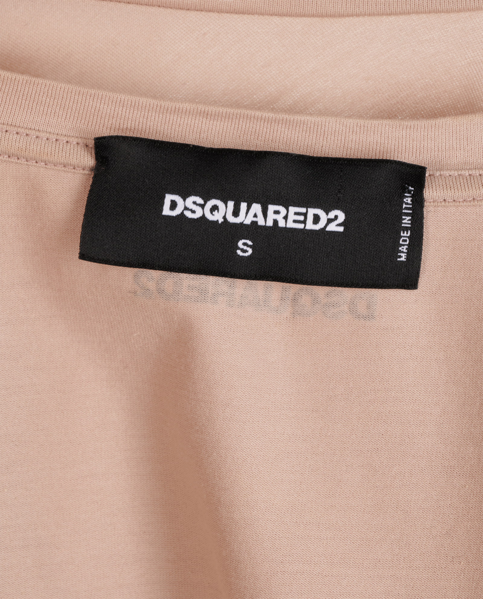 D-Squared Slim Fit T-Shirt, &pound;80, Clothing, Pink, Cotton, Other view