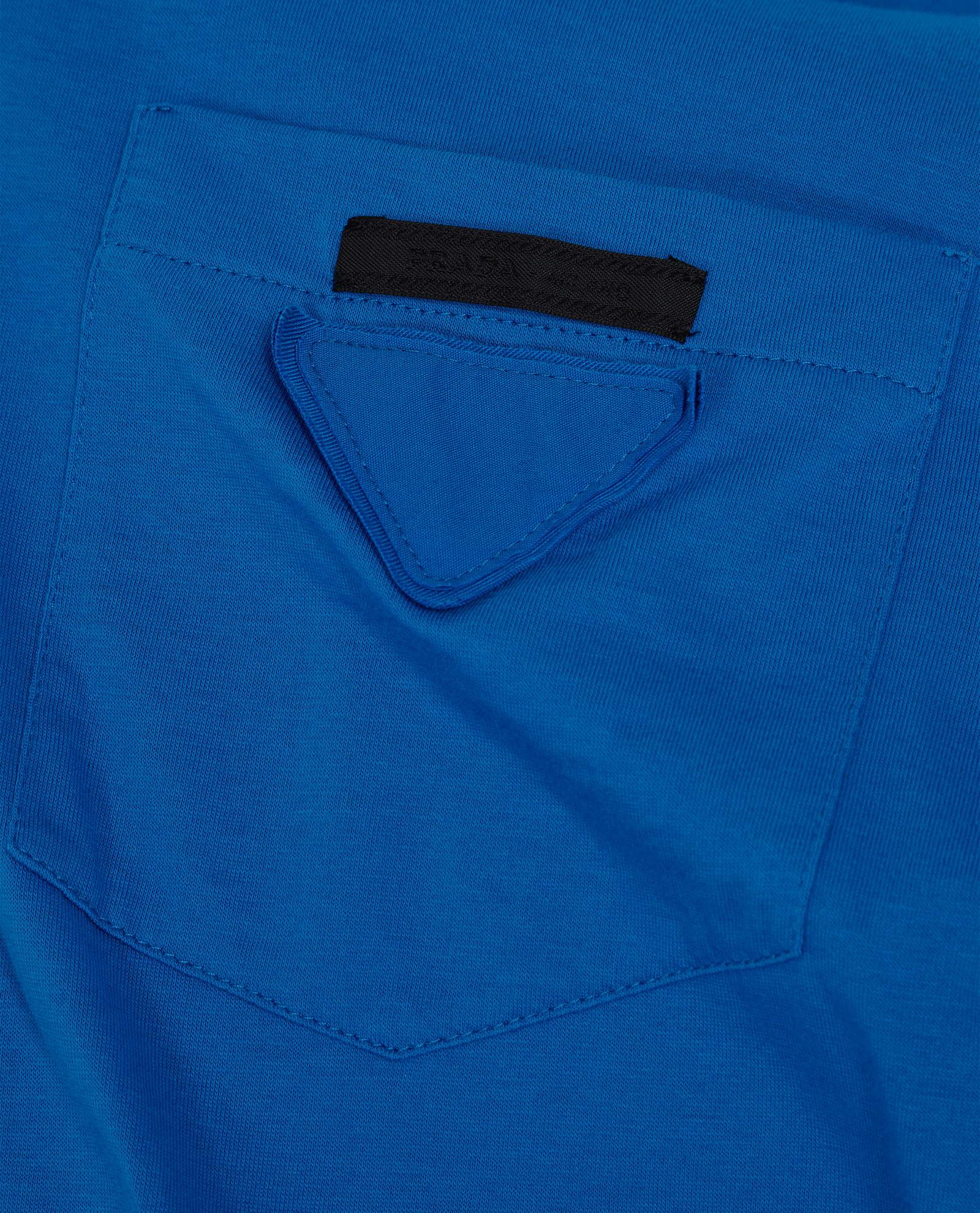 Prada Logo Pocket, &pound;120, Clothing, Blue, Cotton, Other view