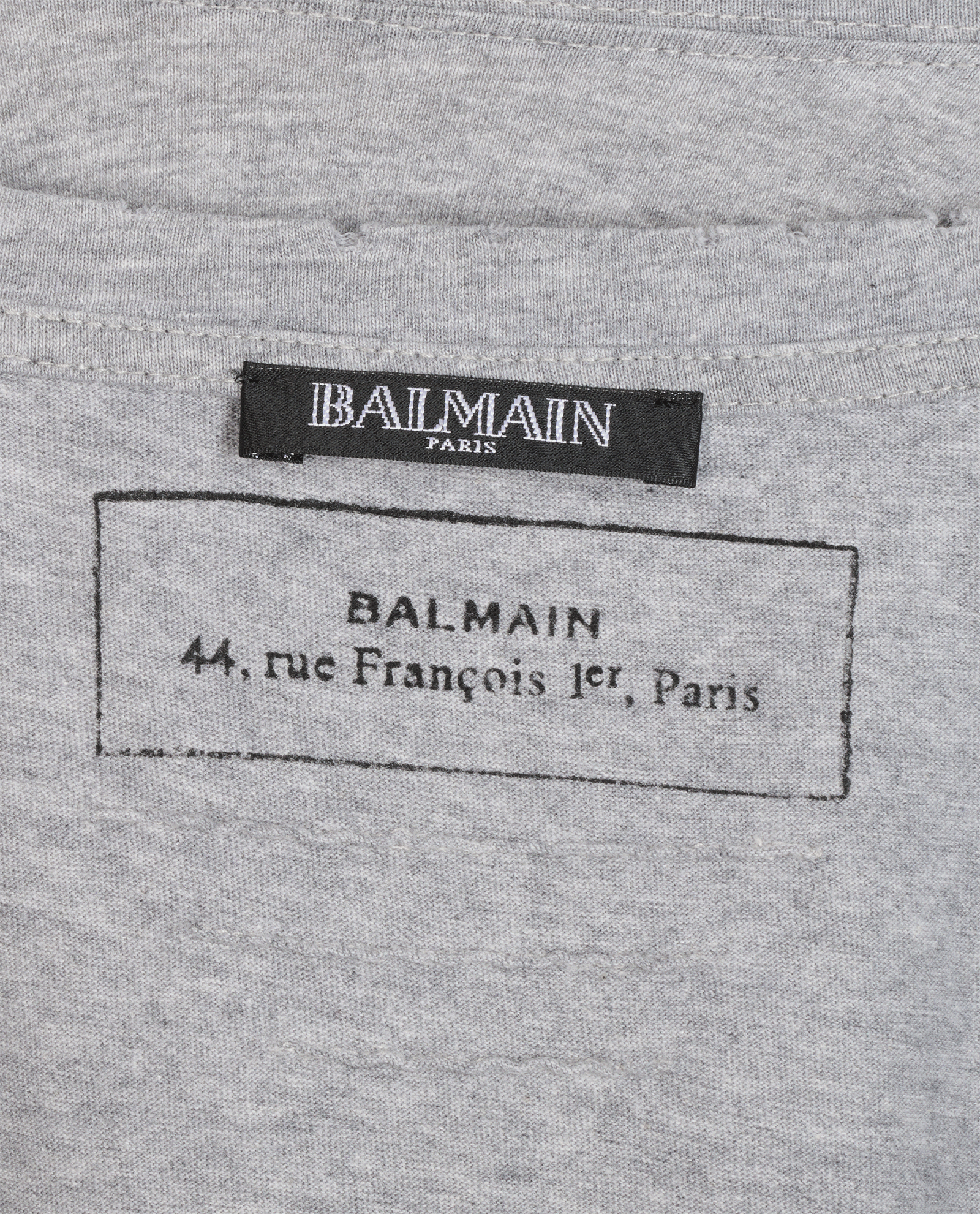 Balmain T-Shirt, &pound;90, Clothing, Grey, Cotton, Other view