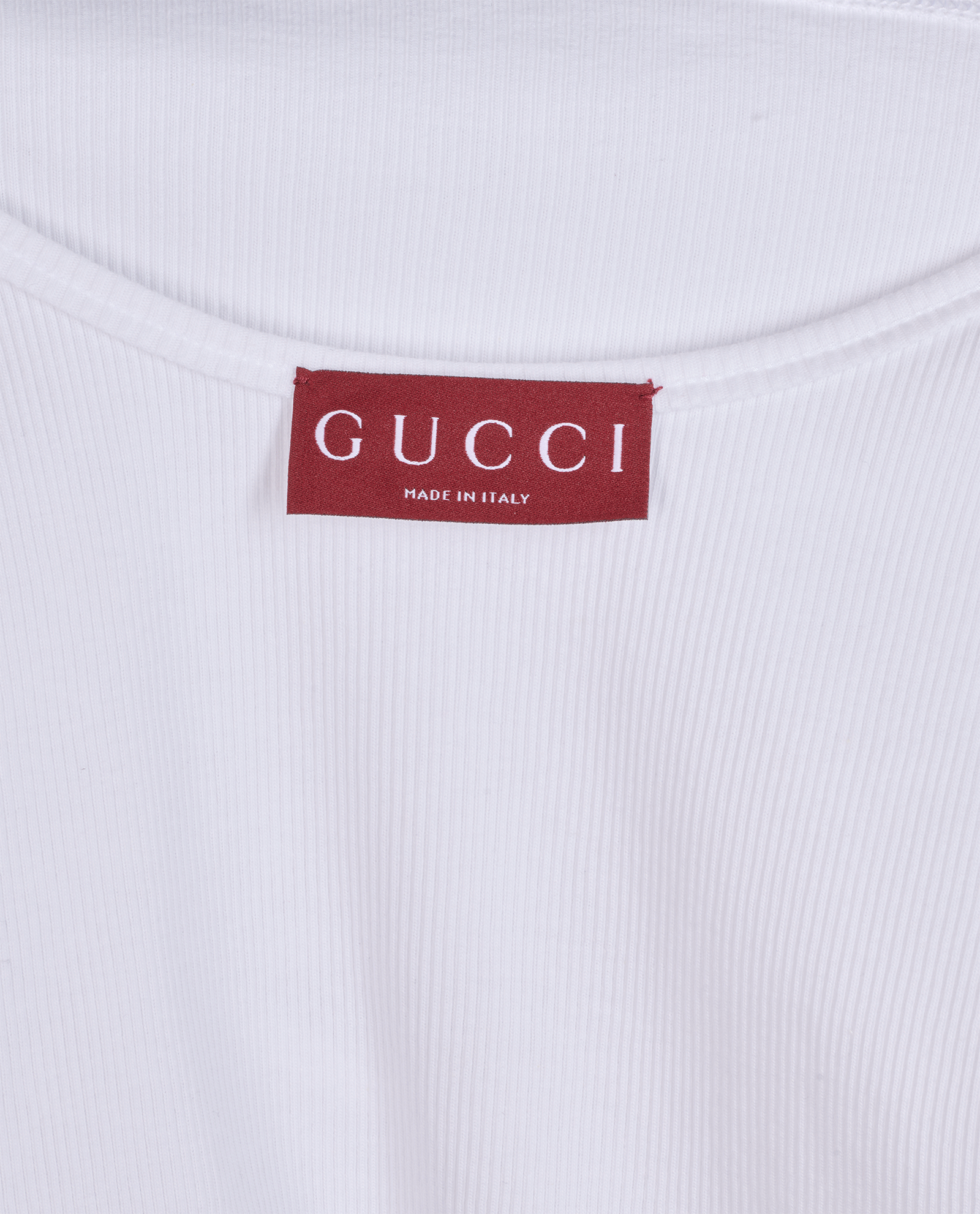 Gucci Interlocking G Tank Top, &pound;140, Clothing, White, Cotton, Other view